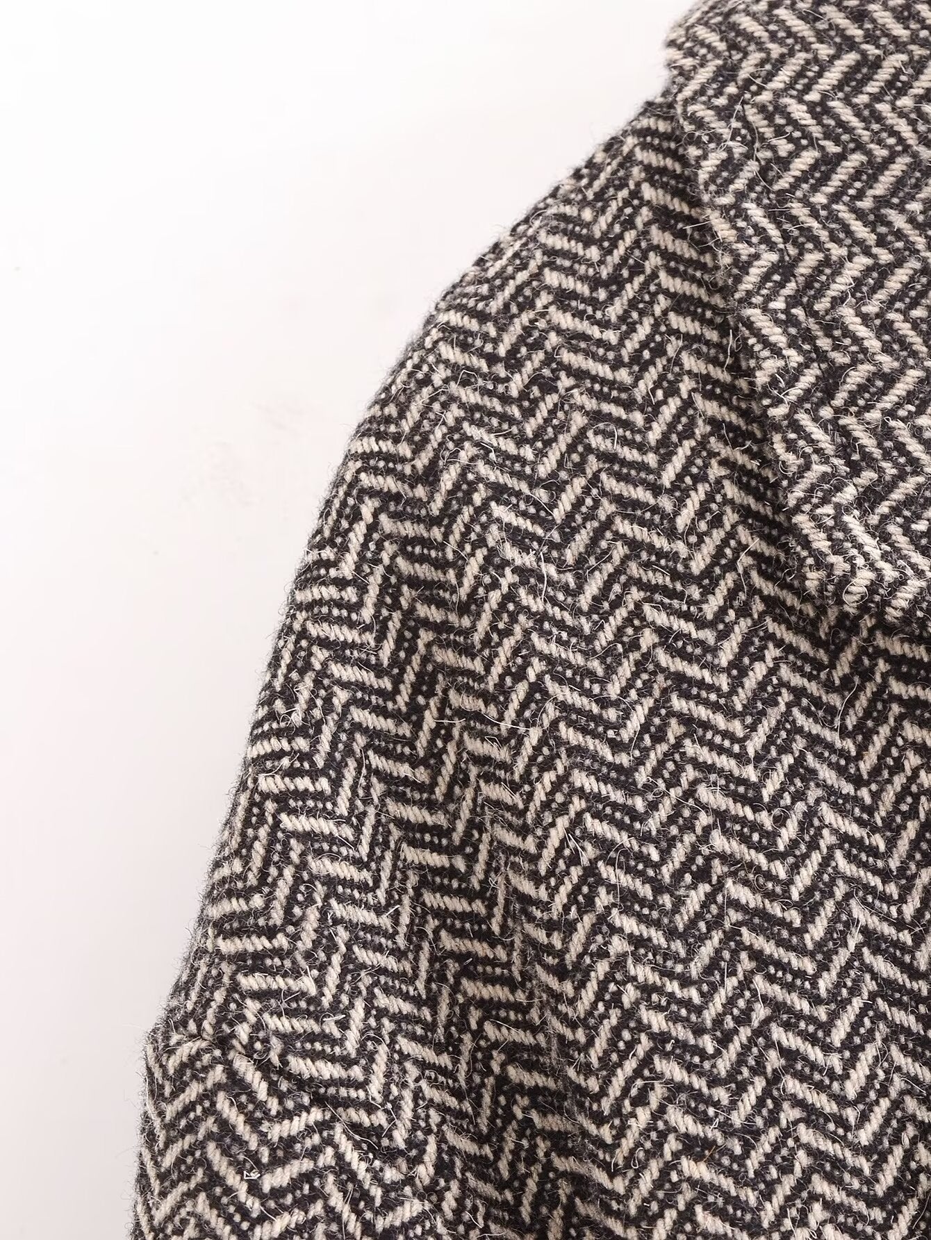 Twill Slimming Mid-Length Coat