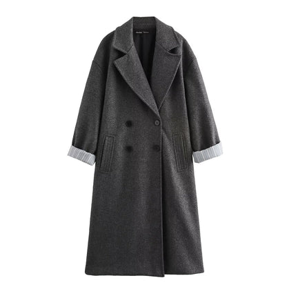 Double Breasted Over Coat