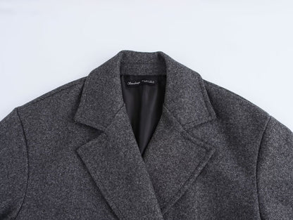 Double Breasted Over Coat