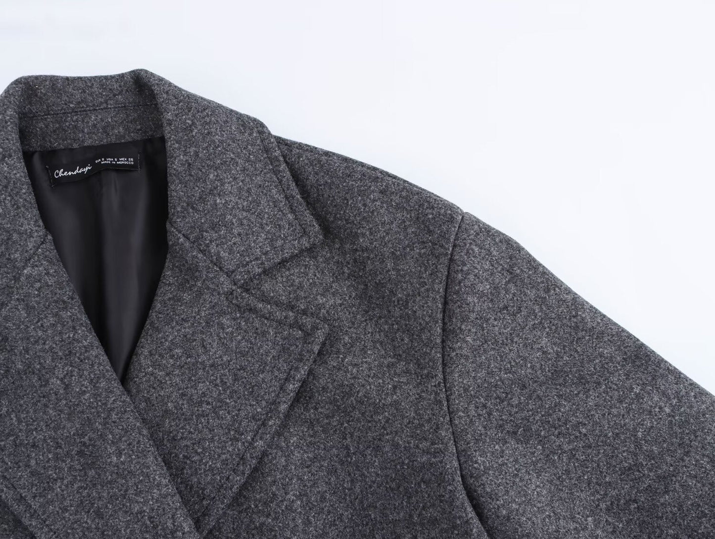 Double Breasted Over Coat