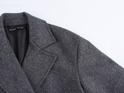 Double Breasted Over Coat