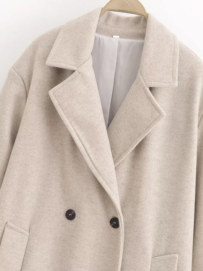 Woolen Trench Coat