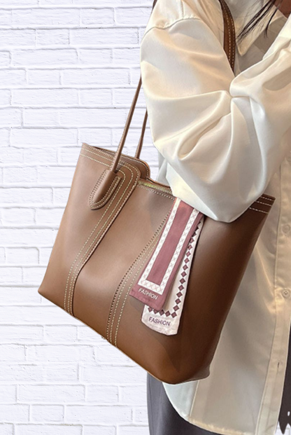 PU Leather Tote Bag