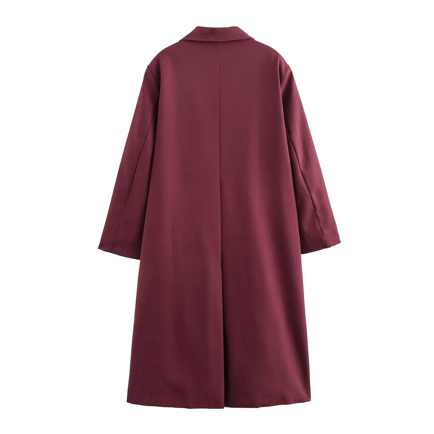 Loose Collar Overcoat Coat