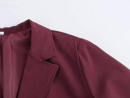 Loose Collar Overcoat Coat