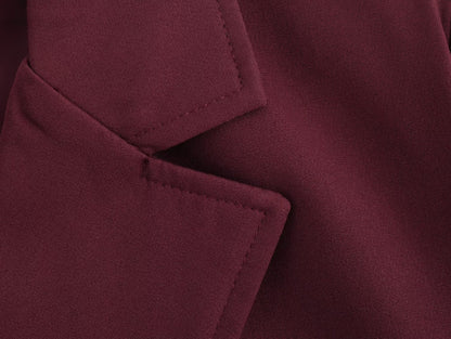 Loose Collar Overcoat Coat