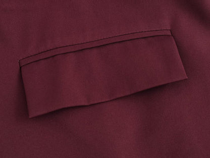 Loose Collar Overcoat Coat