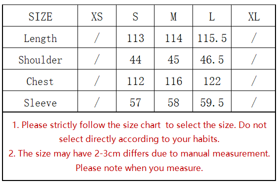 Loose Collar Overcoat Coat