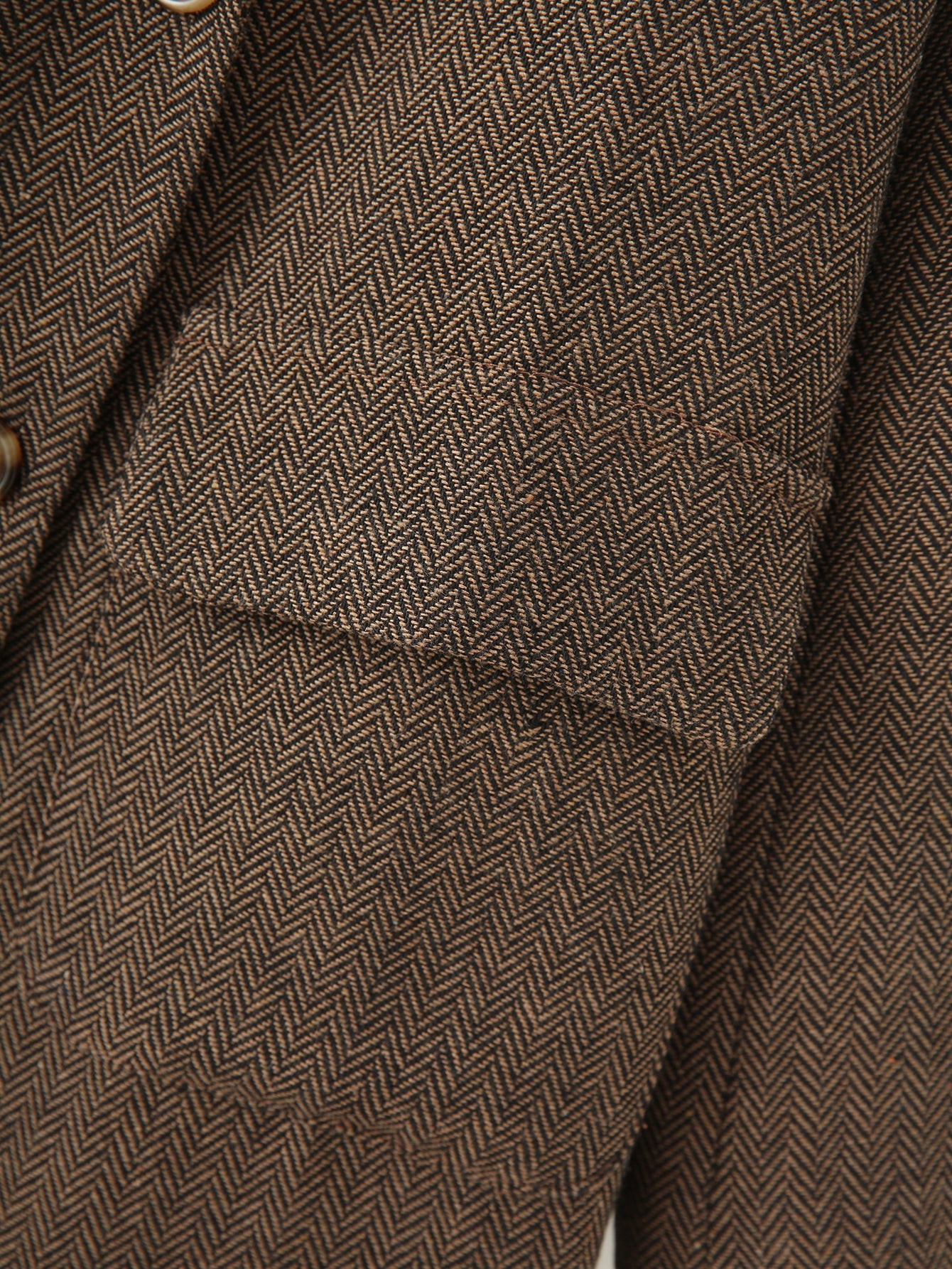 Herringbone Long Coat