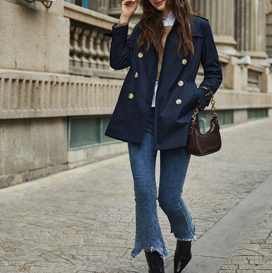 Waterproof Anti-Wrinkle Trench Coat