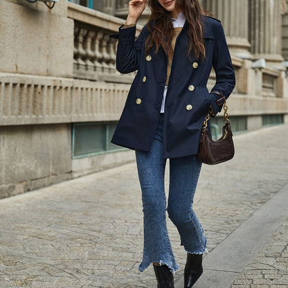 Waterproof Anti-Wrinkle Trench Coat