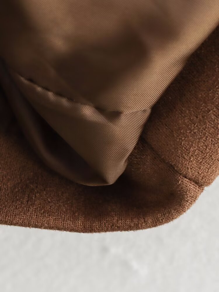 Double Button Long Trench Coat Jacket