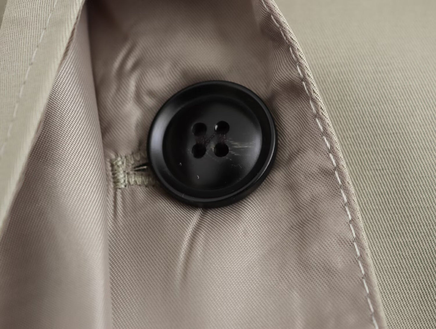 Mid Length Waistband Trench Coat