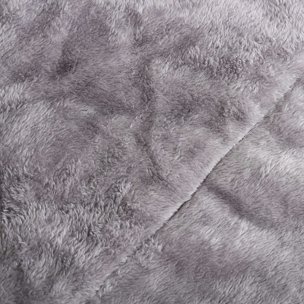 Fur Collar Fleece Cotton-Padded Parkas