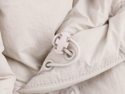 Hooded Long-Sleeve Cotton Jacket