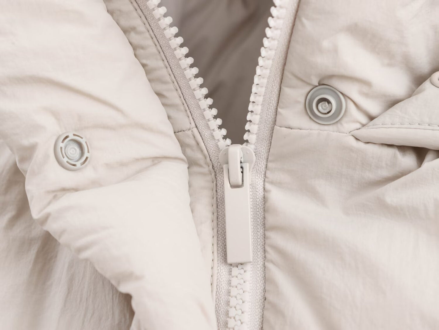 Hooded Long-Sleeve Cotton Jacket