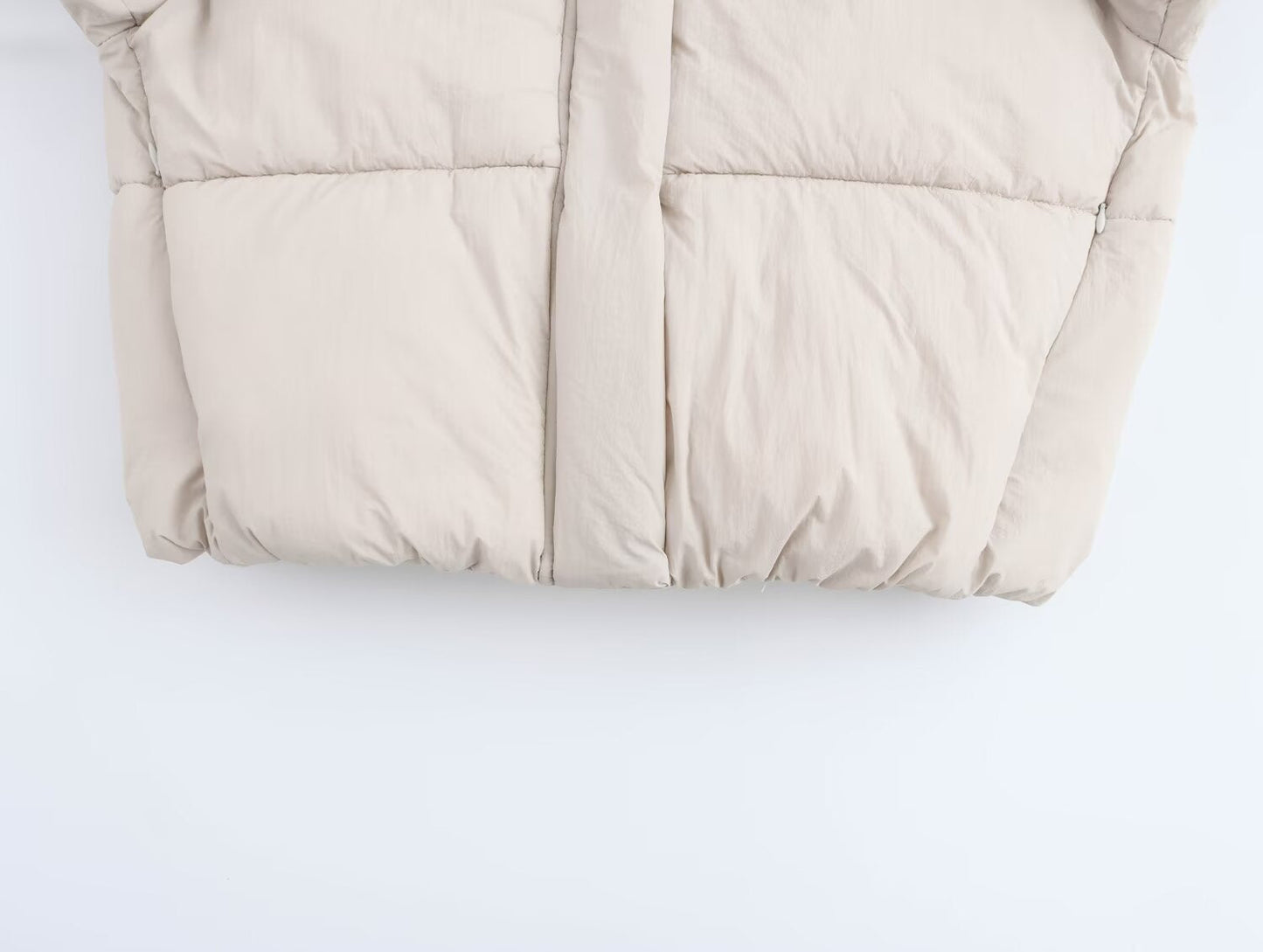 Hooded Long-Sleeve Cotton Jacket