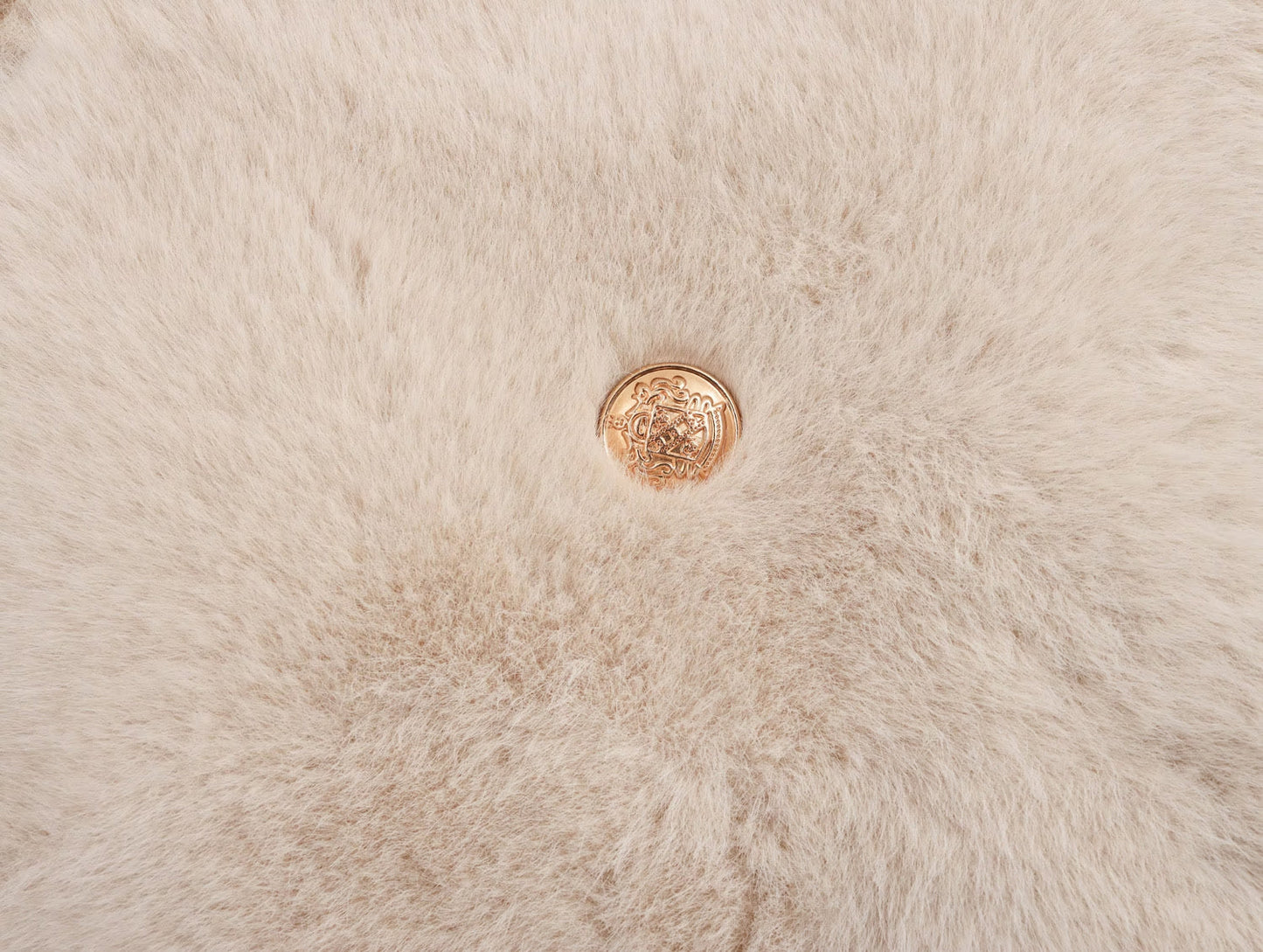 Imitation Marten V-neck Vest Jacket