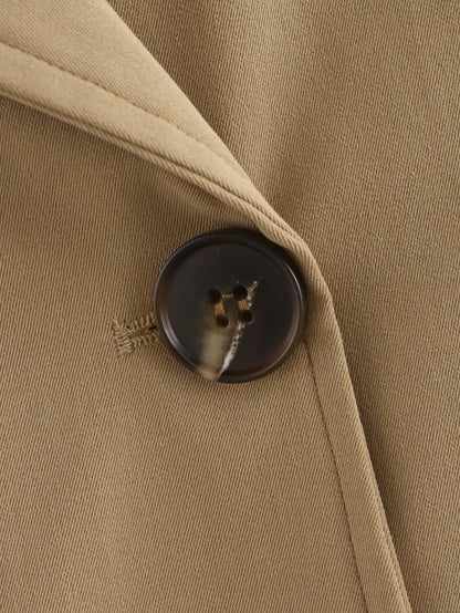 Simple Trench Short Jacket