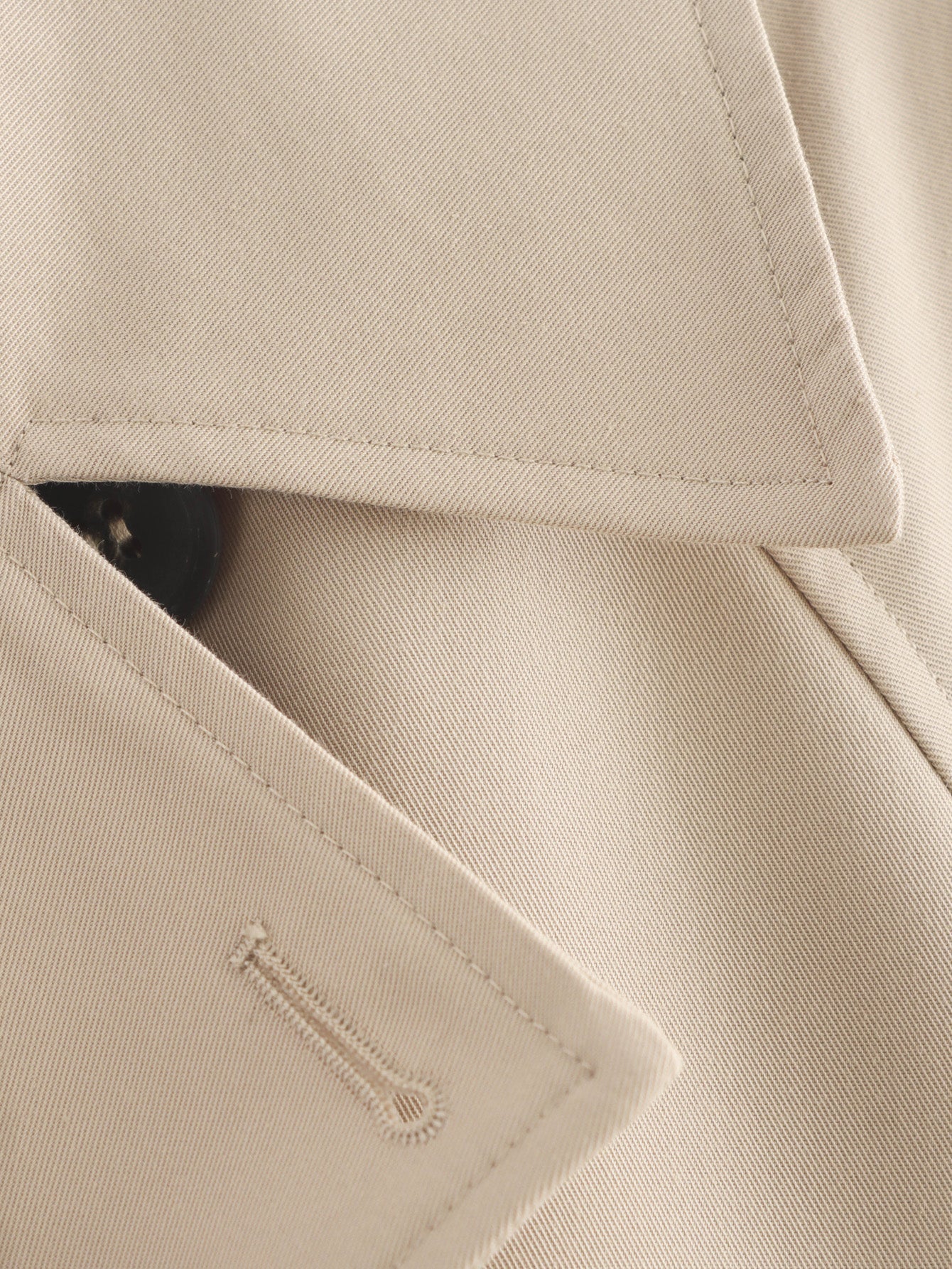 Simple Trench Short Jacket