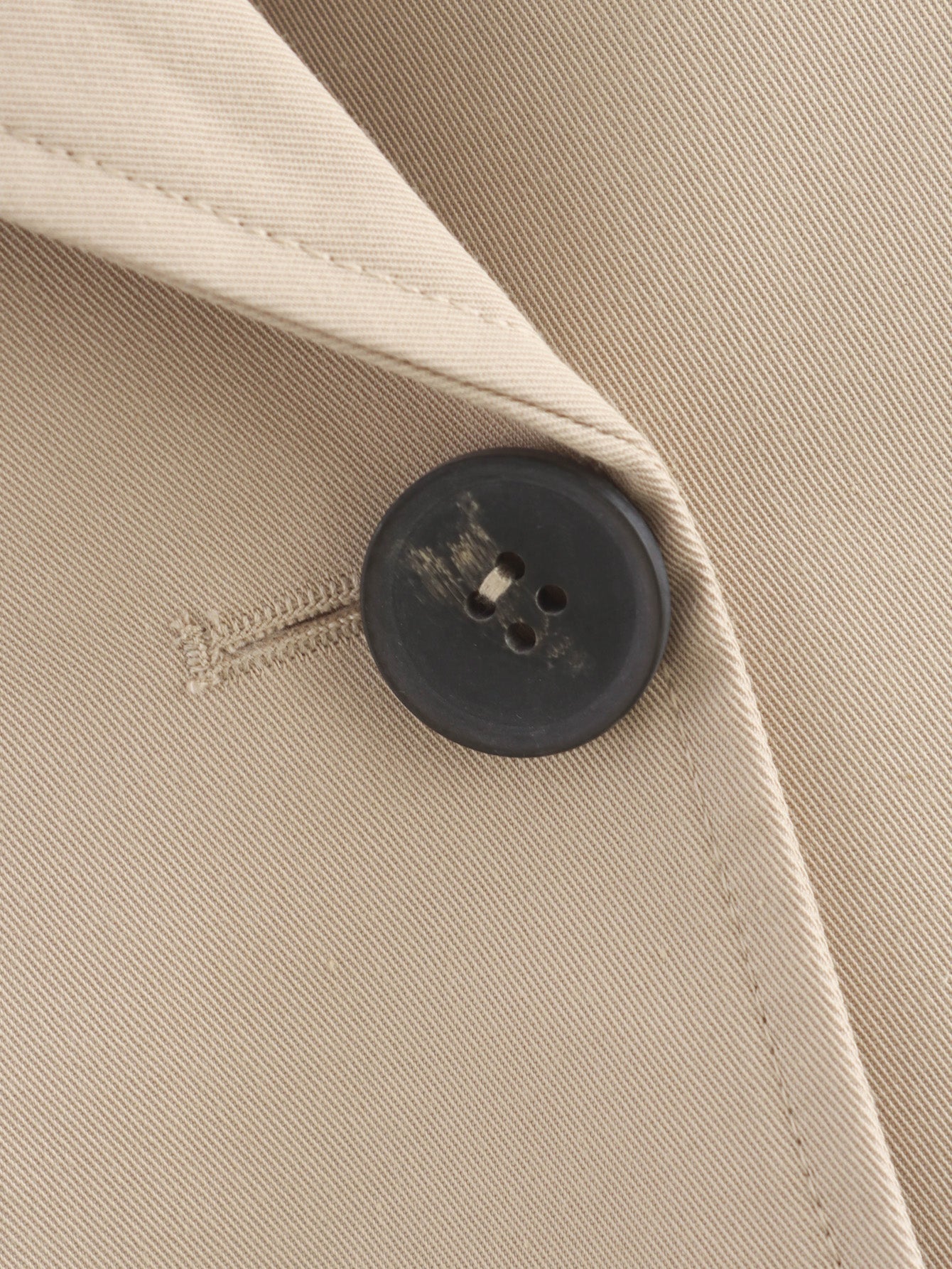 Simple Trench Short Jacket