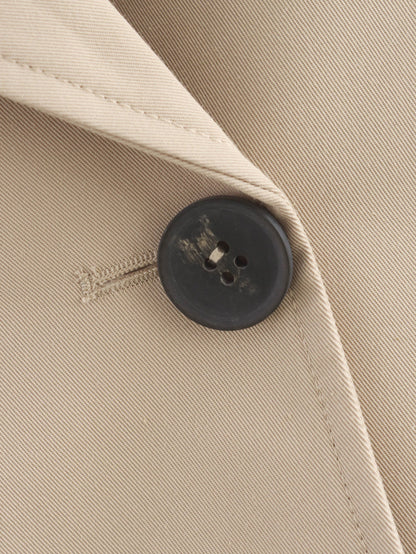 Simple Trench Short Jacket