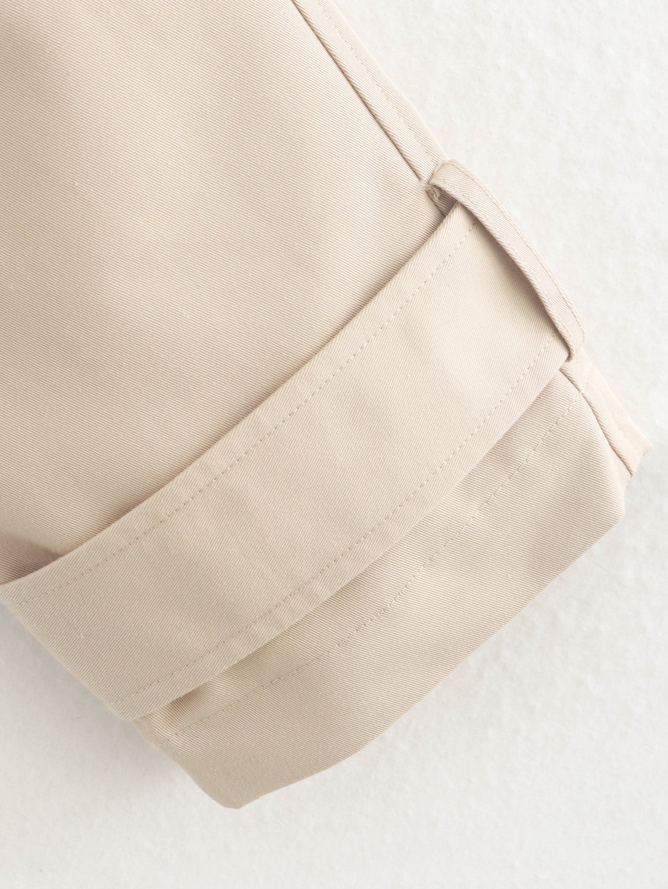 Simple Trench Short Jacket