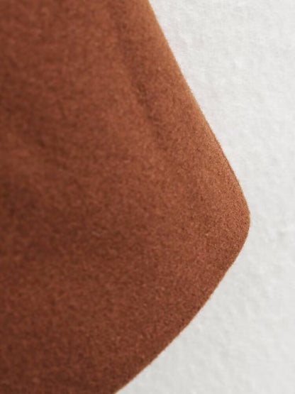 Double Breasted Woolen Cut Coat