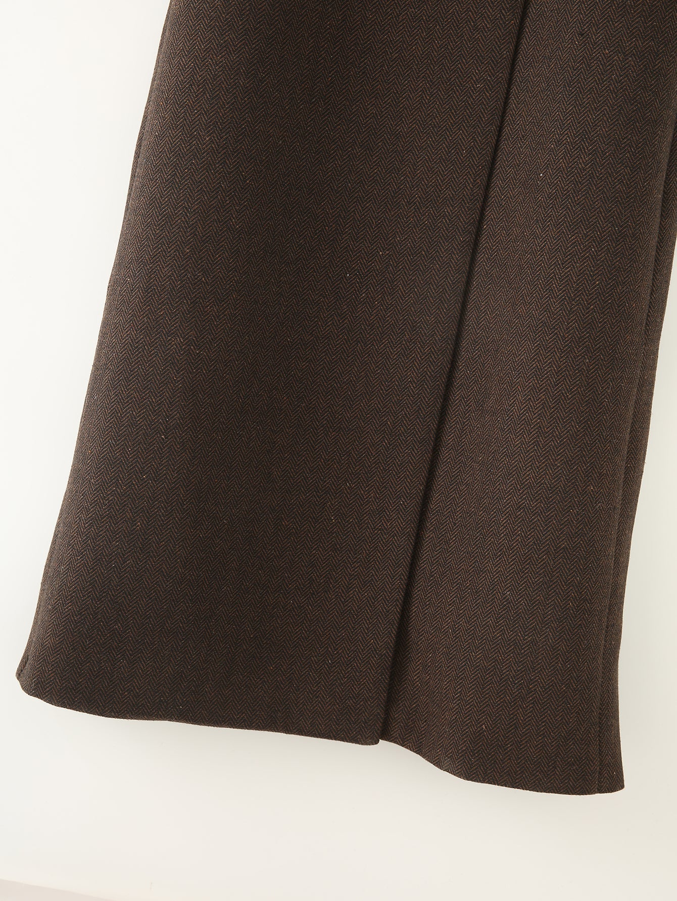 Herringbone Twill Long Coat