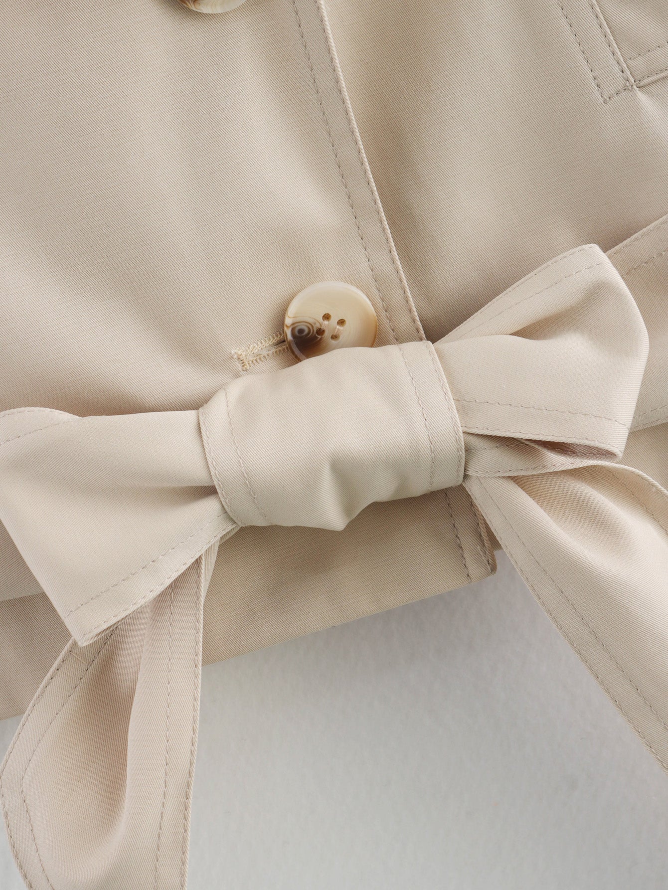 Long Sleeve Belted Jackets