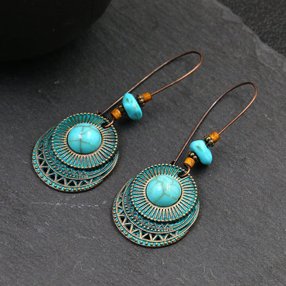 Fashion Casual Patchwork Earrings