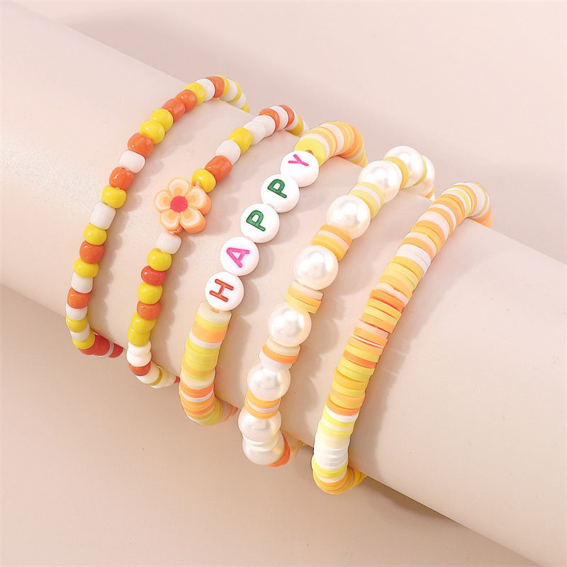 Daily Letter Bracelets