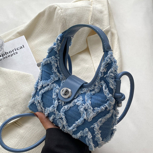 Casual Solid Patchwork Bags