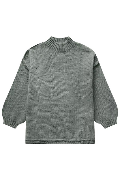 Casual Daily Solid Color O Neck Sweaters