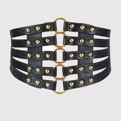 Casual Solid Color Patchwork Belts