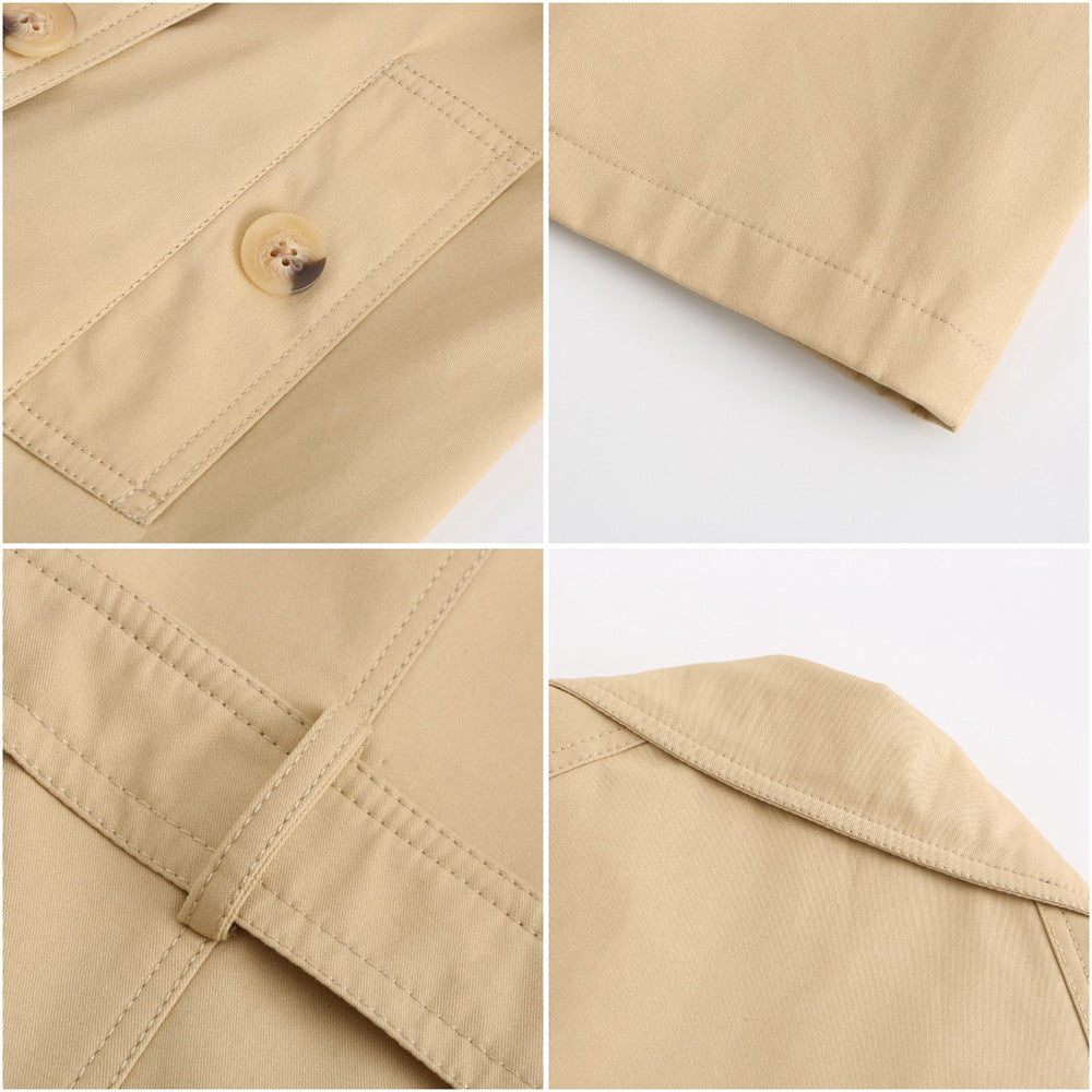 Cotton Long Sleeve Windbreaker Jacket