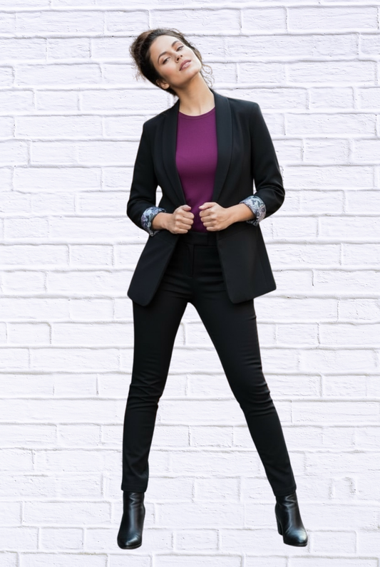 🖤 Classic Black Tailored