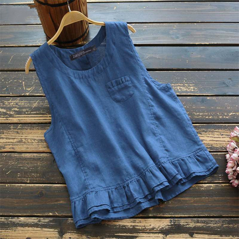 Bohemian Vintage Ruffled Shirt