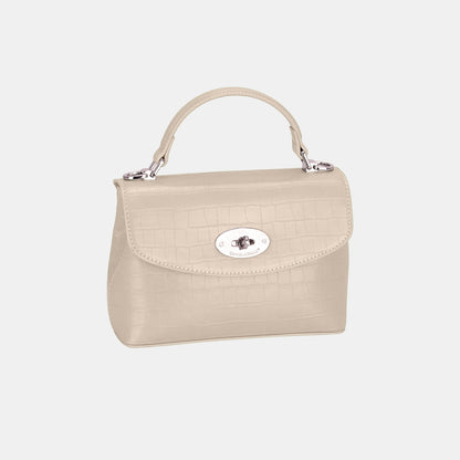 David Jones Texture Pu Leather Handbag