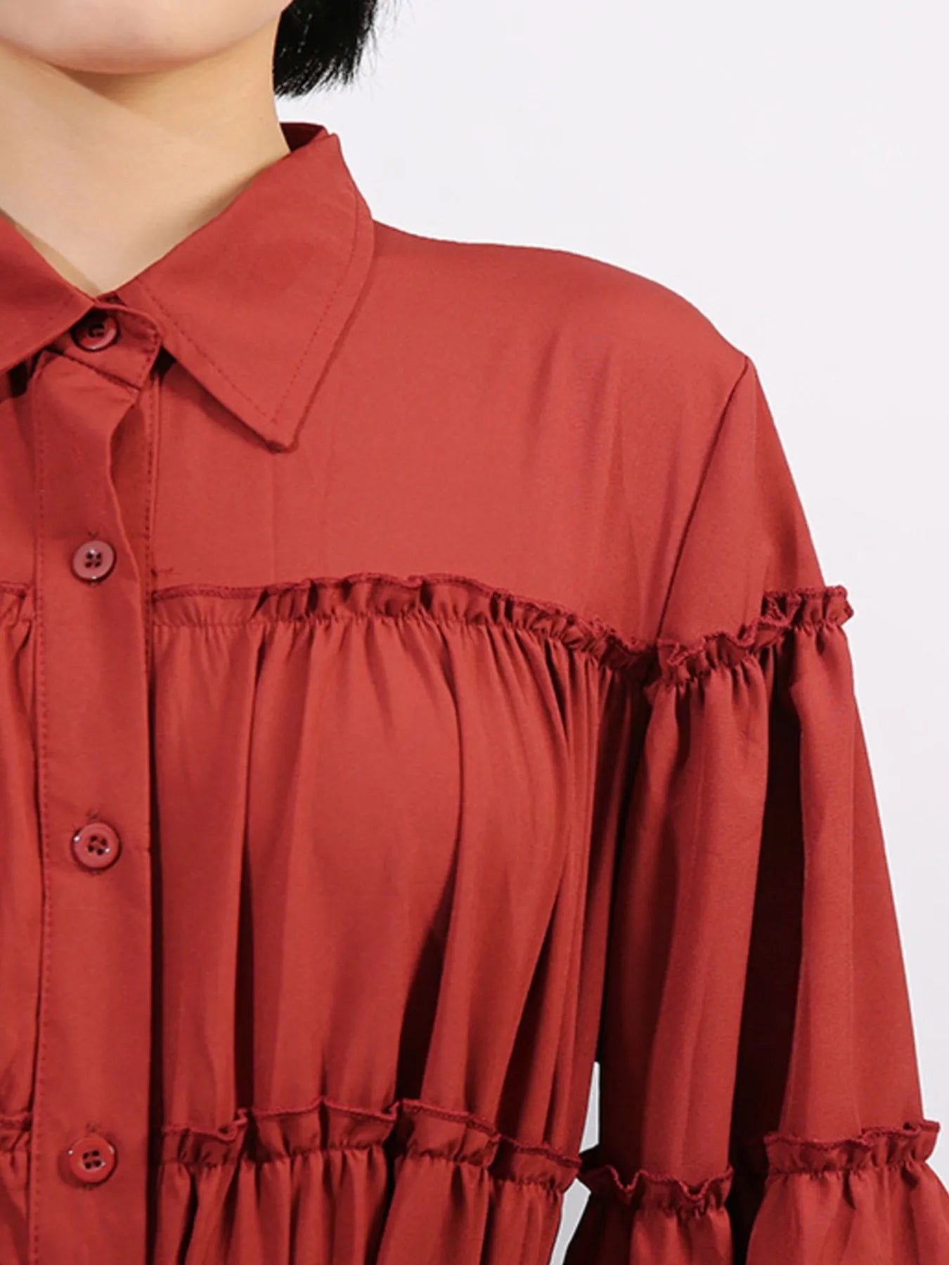 Tiered Tie Waist Maxi Dress