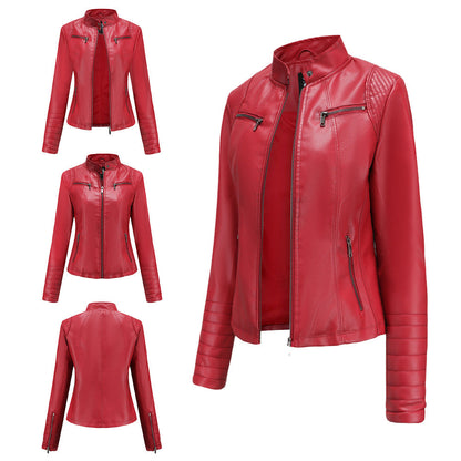 Sexy Day to Night Faux Leather Jacket