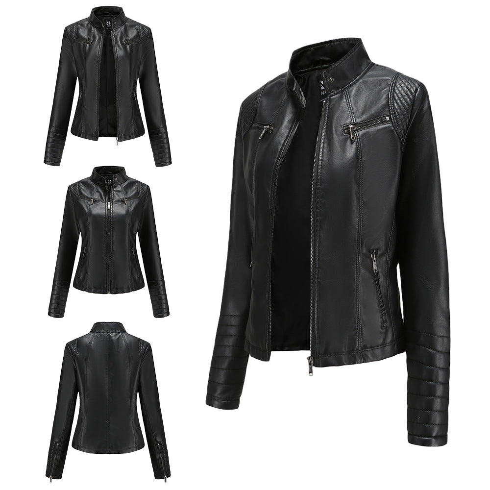 Sexy Day to Night Faux Leather Jacket