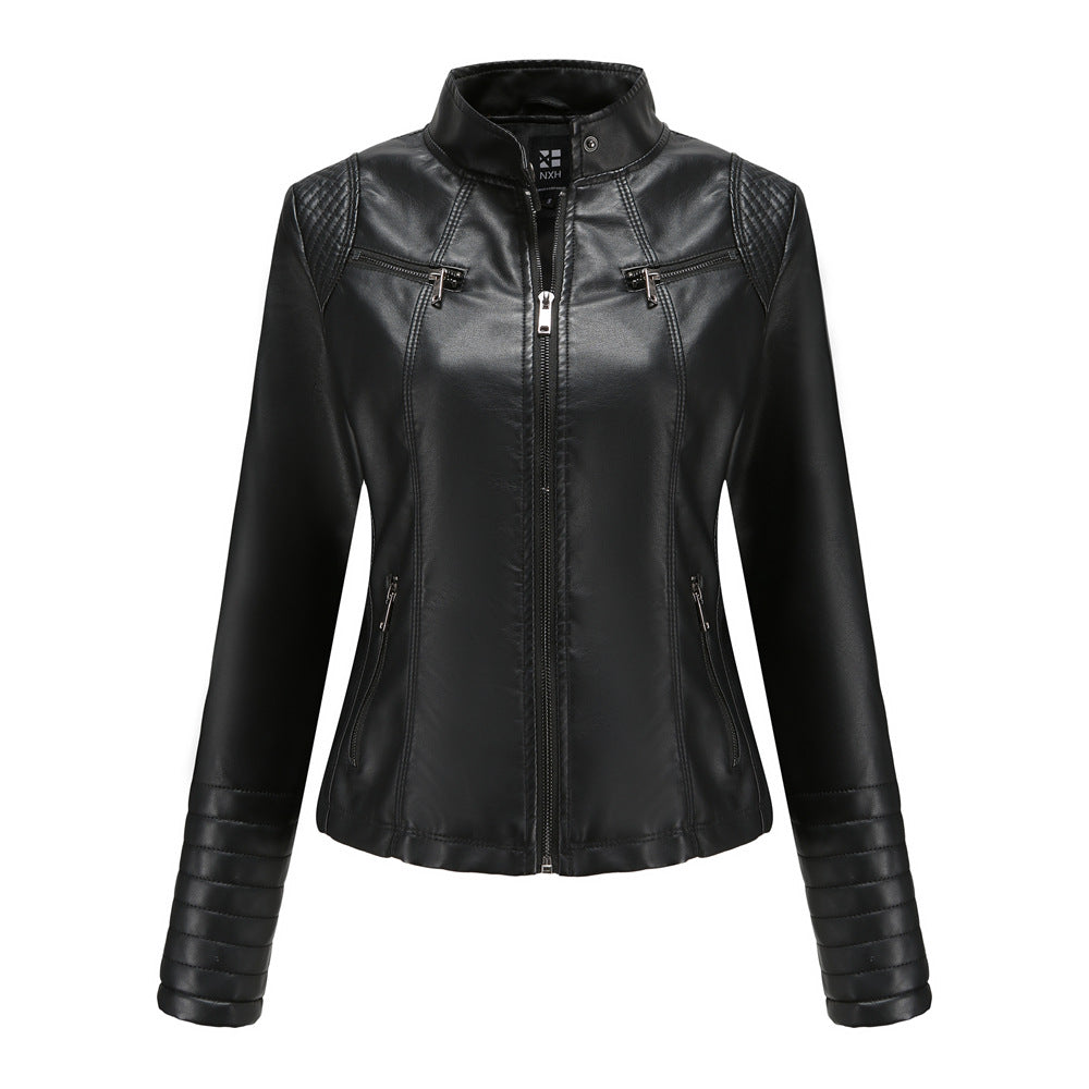 Sexy Day to Night Faux Leather Jacket