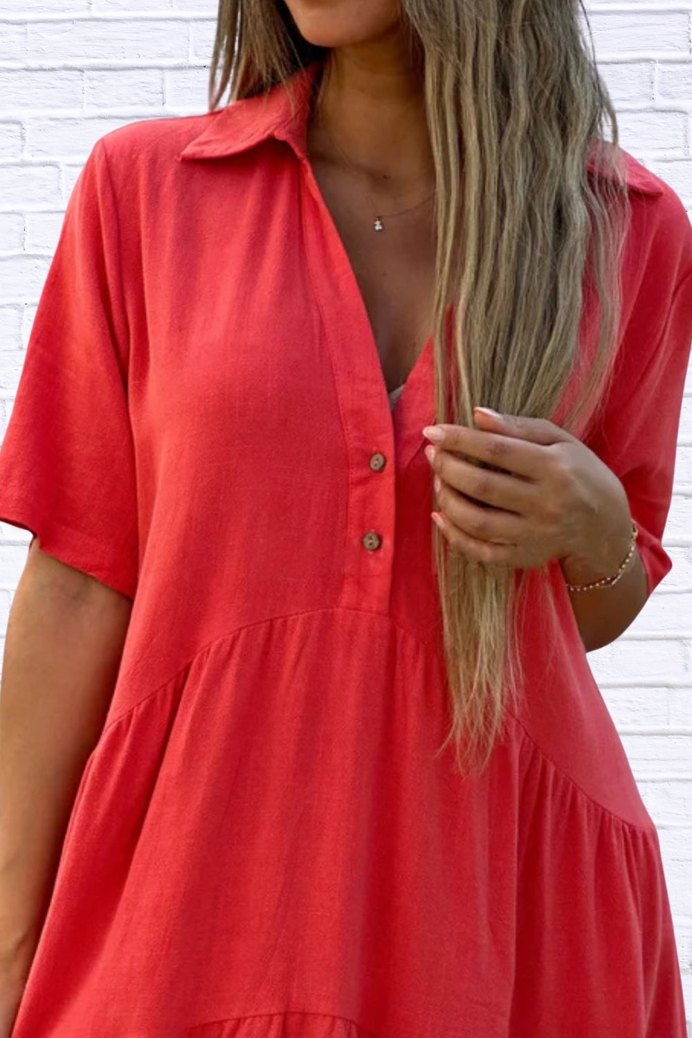 Plus Size Tiered Mini Dress | Ruffle Hem Women’s Style