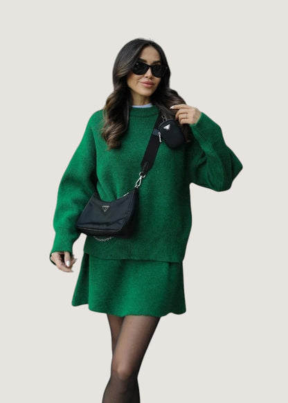 Ensemble en tricot douillet