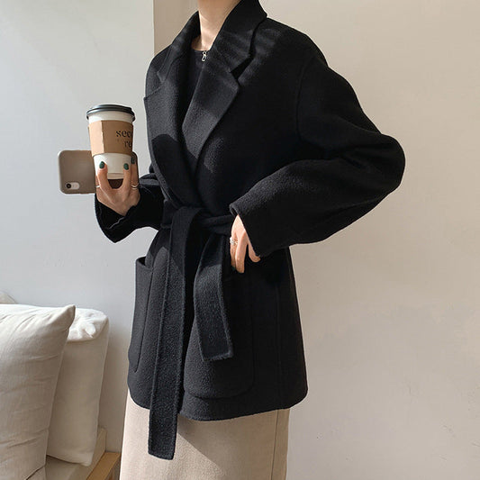 Handmade Reversible Cashmere Woolen Coat