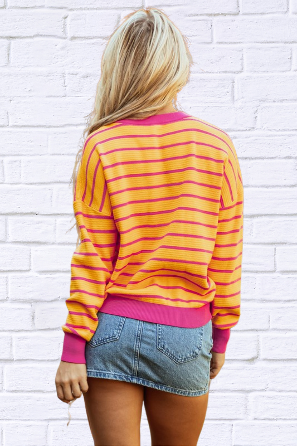 Classic Striped Knit Sweater: Bold, Cozy, and Effortlessly Stylish