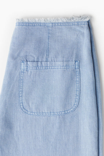 Jean slim effiloché