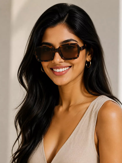 Retro Rectangular Sunglasses