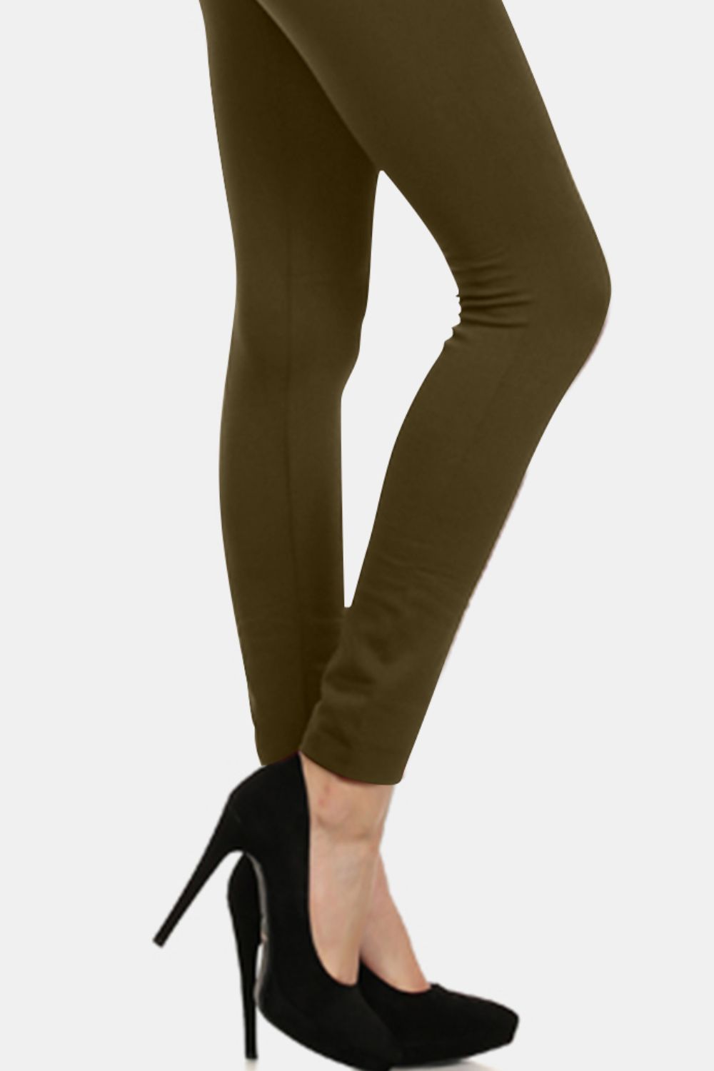 Blue Zone Planet | Yelete Seamless High Waist Fleece Leggings